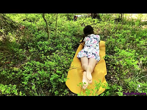 ❤️ Tinder တွင် သူစိမ်းတစ်ယောက်သည် ကျွန်ုပ်၏ Pussy နှင့် Fucks များကို တောထဲ၌ စိတ်အားထက်သန်စွာ အနိုင်ယူသည်။ Fucking မှာ ငါတို့မှာ ☑
